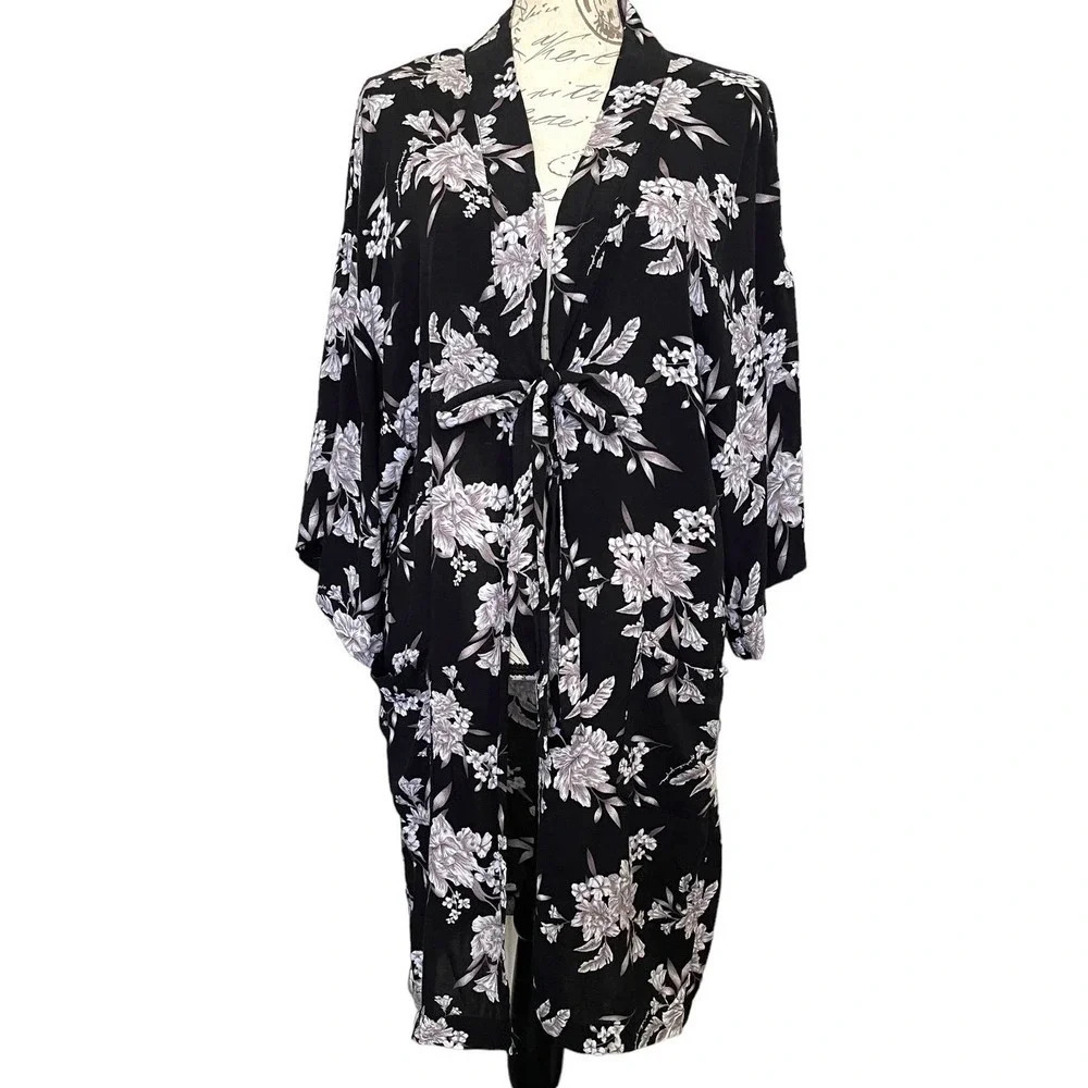Spiritual Gangster Maya Tie Front Kimono One‎ size